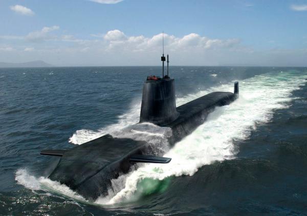 Astute Class Nuclear Submarine