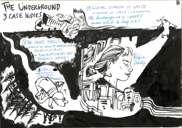Regine Debatty, Conceptualising the Underground, Visual Report by Pieter Fannes Regine Debatty, Conceptualising the Underground, Visual Report by Pieter Fannes