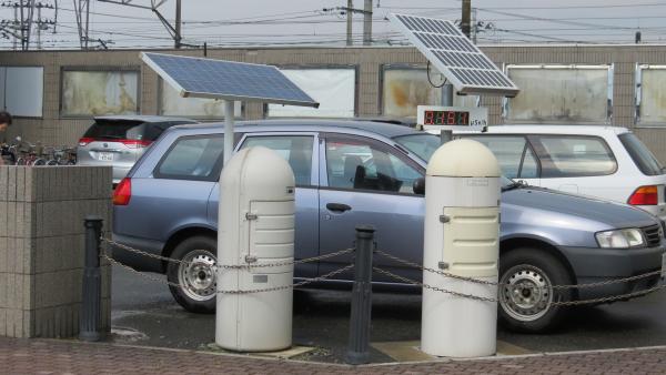 Two Radiation Monitors, Soma, Japan. Ele Carpenter 2015